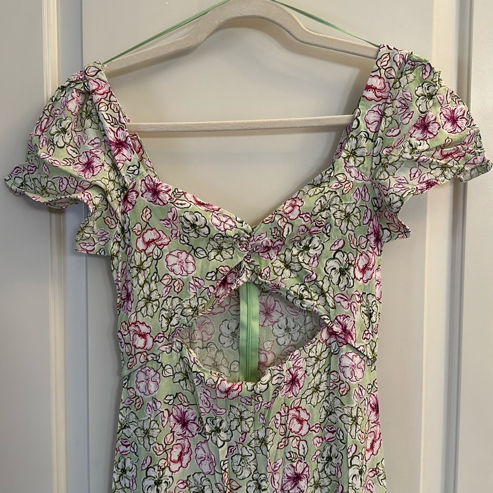 Zara flower dress